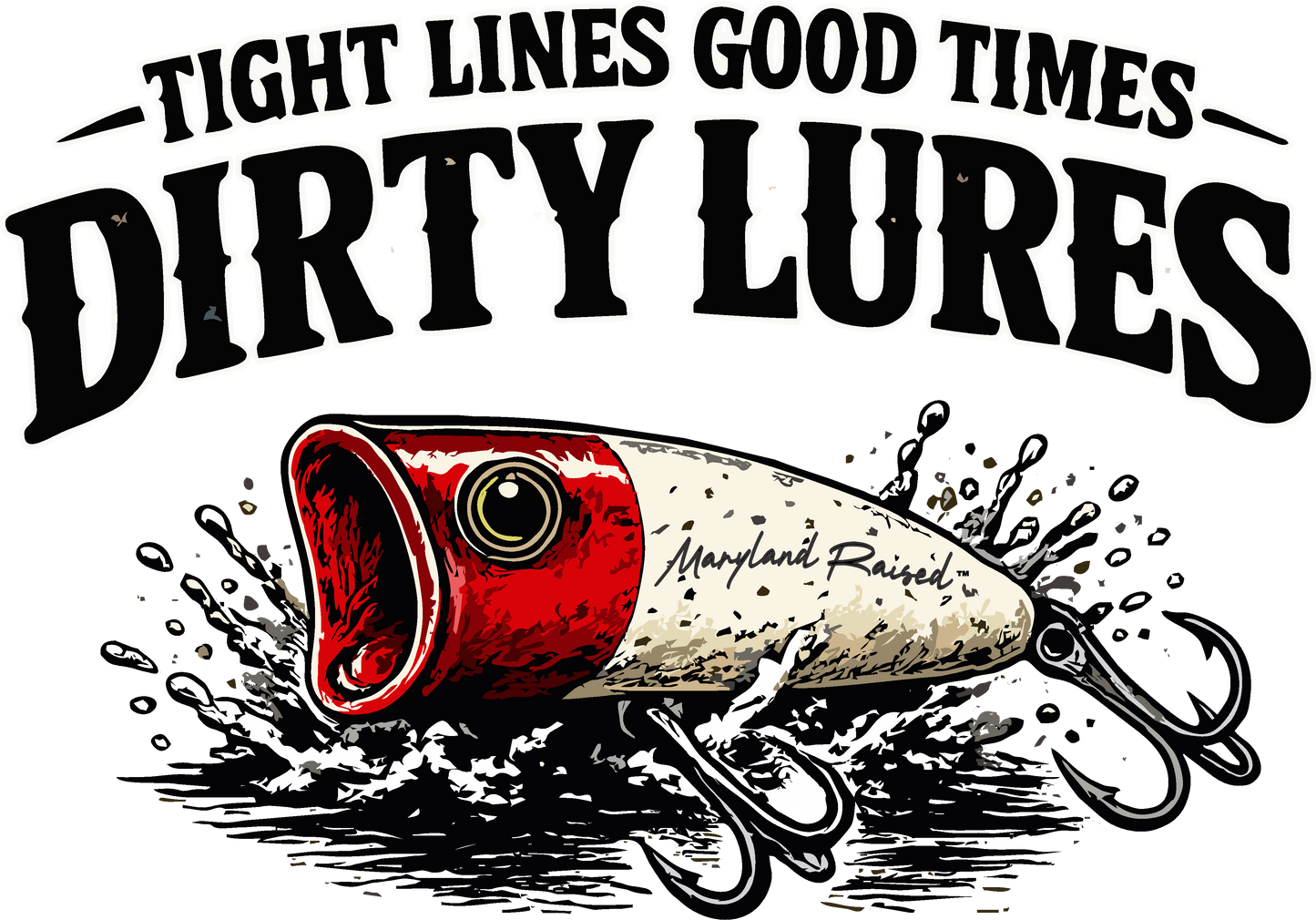 Dirty Lures Fishing T-shirt